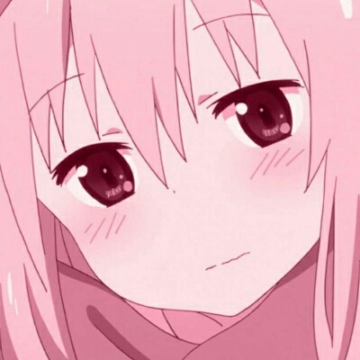 超可爱二次元动漫女头＃粉色系
