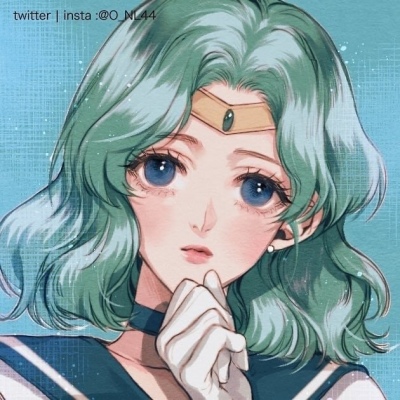 唯美动漫美女手绘头像