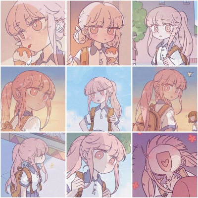 小颖α 动漫女头 废柴狐阿桔自截