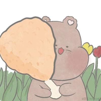 夏子衿/可可爱爱的手绘情侣头像/恩爱风.