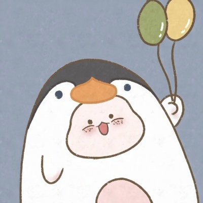 江孑 可爱卡通简笔画呆萌头像