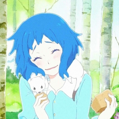 蓝色动漫头像☆最近好爱蓝色