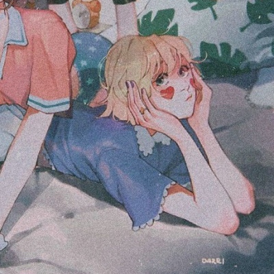 动漫女生魅力闺蜜头像  念七