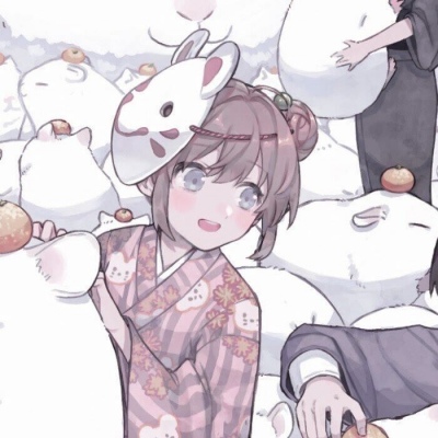 小众可爱动漫情头|图源最右