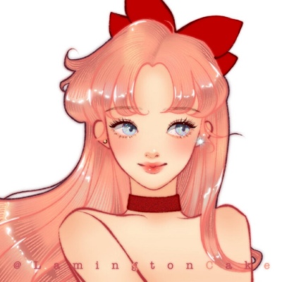 美少女战士手绘头像