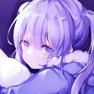 紫色系动漫头像