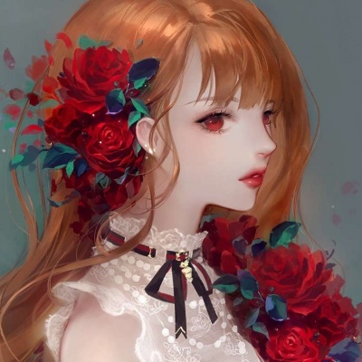 唐崎夜雨 二次元手绘唯美插画自截女生头像 绘师dadachyo