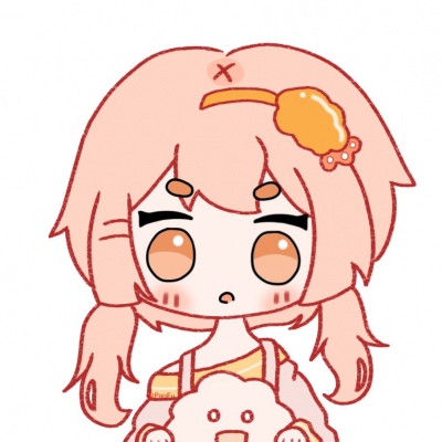 可爱手绘女生精致头像  念七