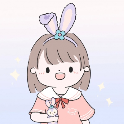 林弦 可爱卡通手绘简笔画呆萌头像