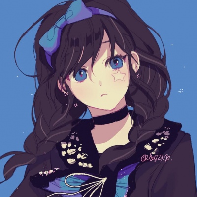 一组韩式风格男女头像/P站画师:少女人