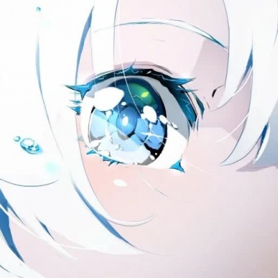 眼里有光 晶莹剔透的眼睛  日本插画师:玲汰