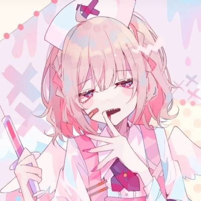 二兽 二次元动漫风格女生头像/ 云边有个小卖部 货架堆着岁月和夕阳.