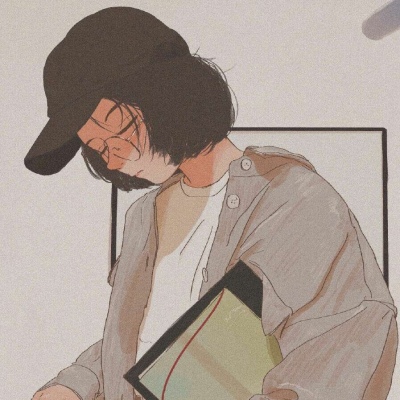 森系小清新动漫手绘女生头像 念七