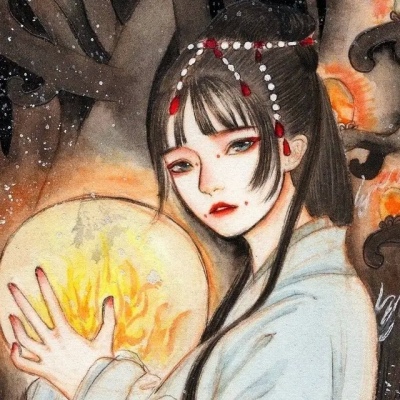 苏柒:古风动漫手绘唯美系列头像