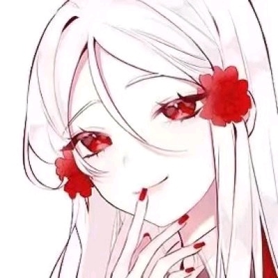 动漫头像女，望笑纳