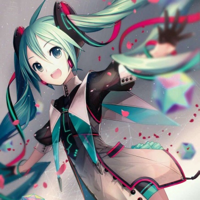 日本画师えこいくしま的插画作品，一位非常喜欢画初音未来的画师。