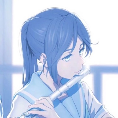 末晴  蓝色系女头  望喜❤️