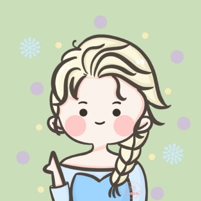 迪士尼公主系列手绘女生可爱头像