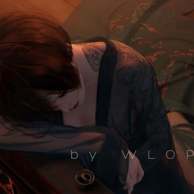 林川  鬼刀漫画手绘虚拟酷炫头像