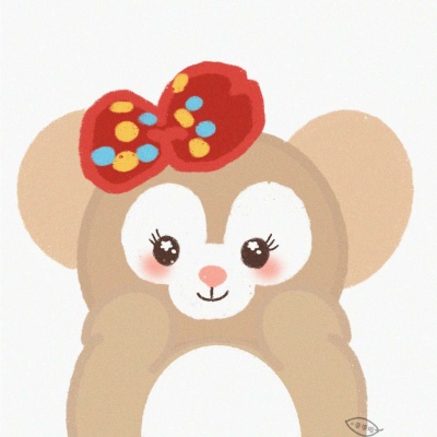 迪士尼萌物手绘头像 迪士尼可爱宝贝