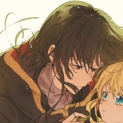 苏瓷:唯美动漫情头（一对两张 唯美 甜美 动漫 情侣）