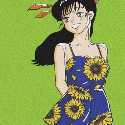 复古风少女手绘头像