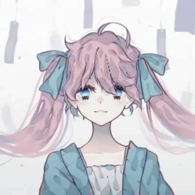 江孑 手绘可爱卡通二次元女头 画师不详求告知